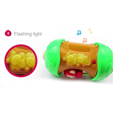 winfun cheeky monkey activity roller musical toy for baby